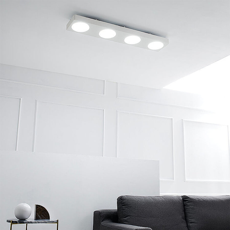 Ceiling light, thin LED, with remote control