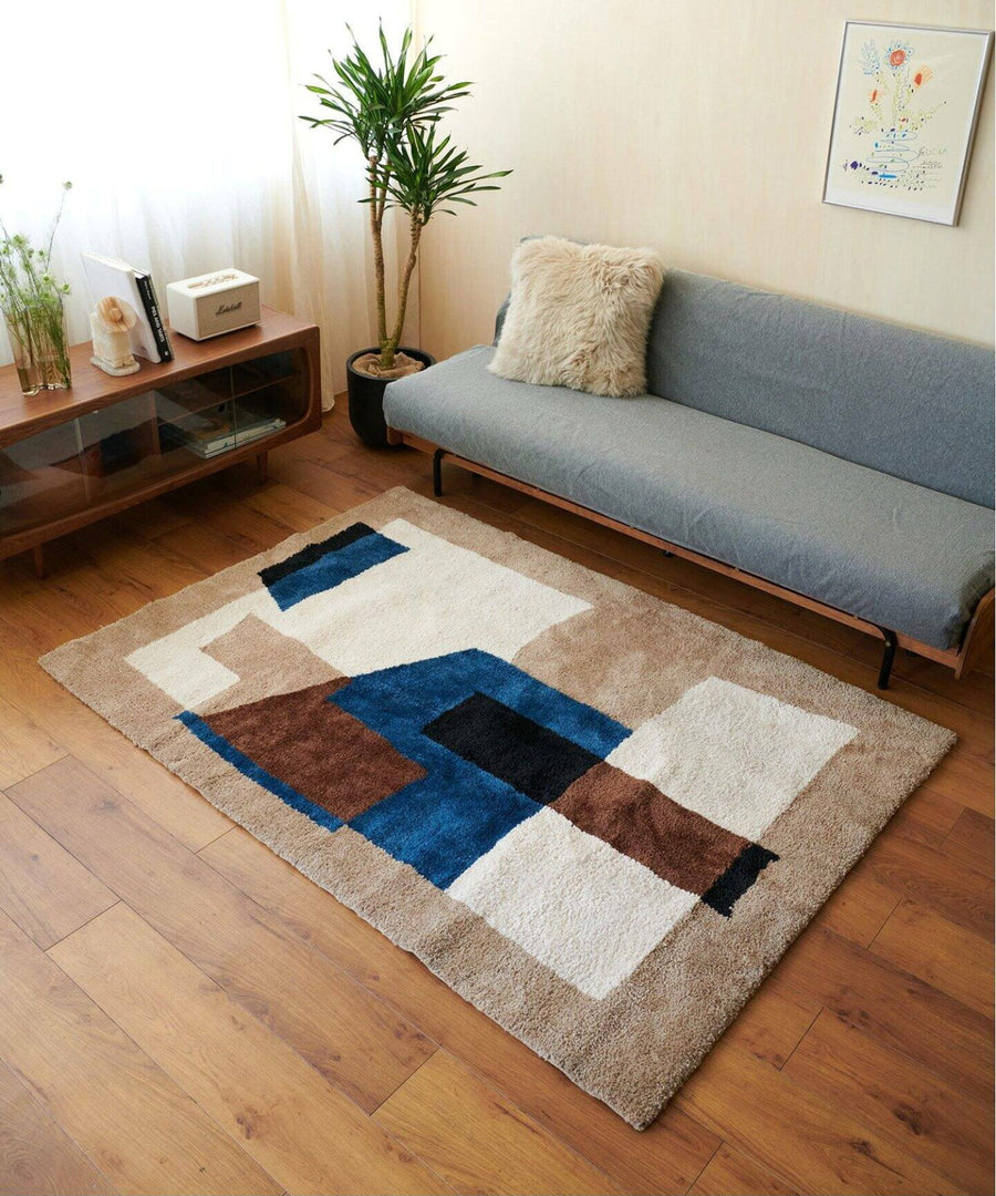 GEOMETRIC RUG 120×160 ジオメトリックラグ