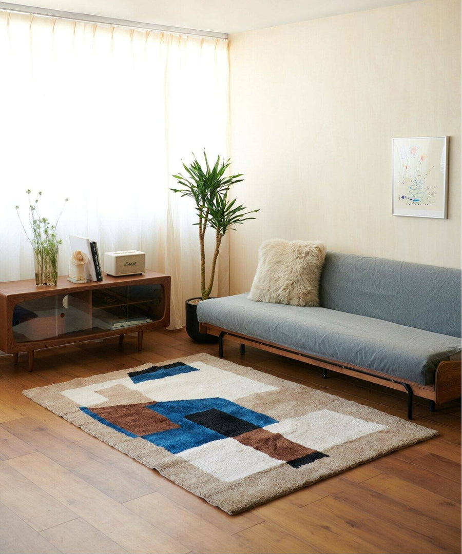 GEOMETRIC RUG 120×160 ジオメトリックラグ