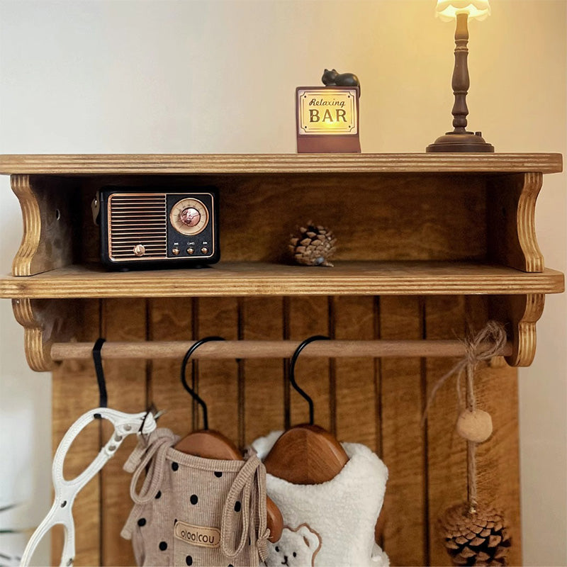 Wooden closet for pet clothes