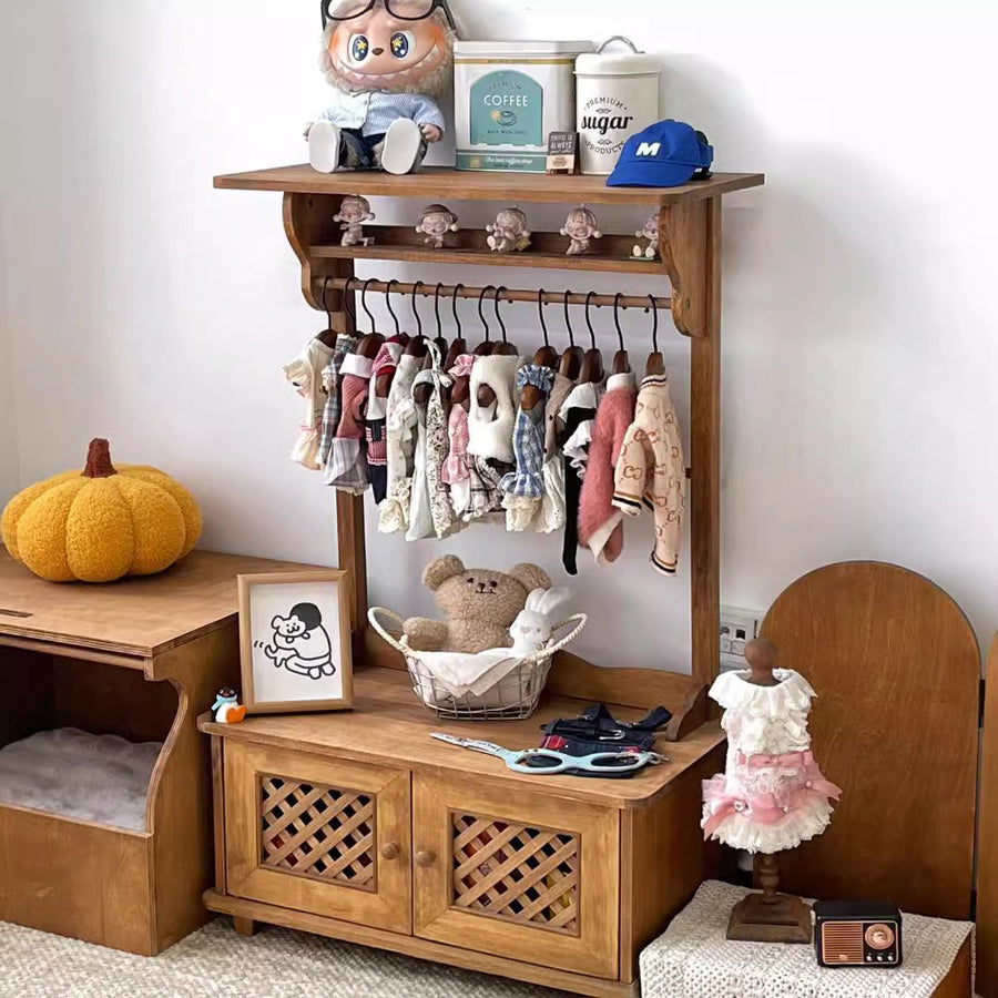 Vintage pet wardrobe