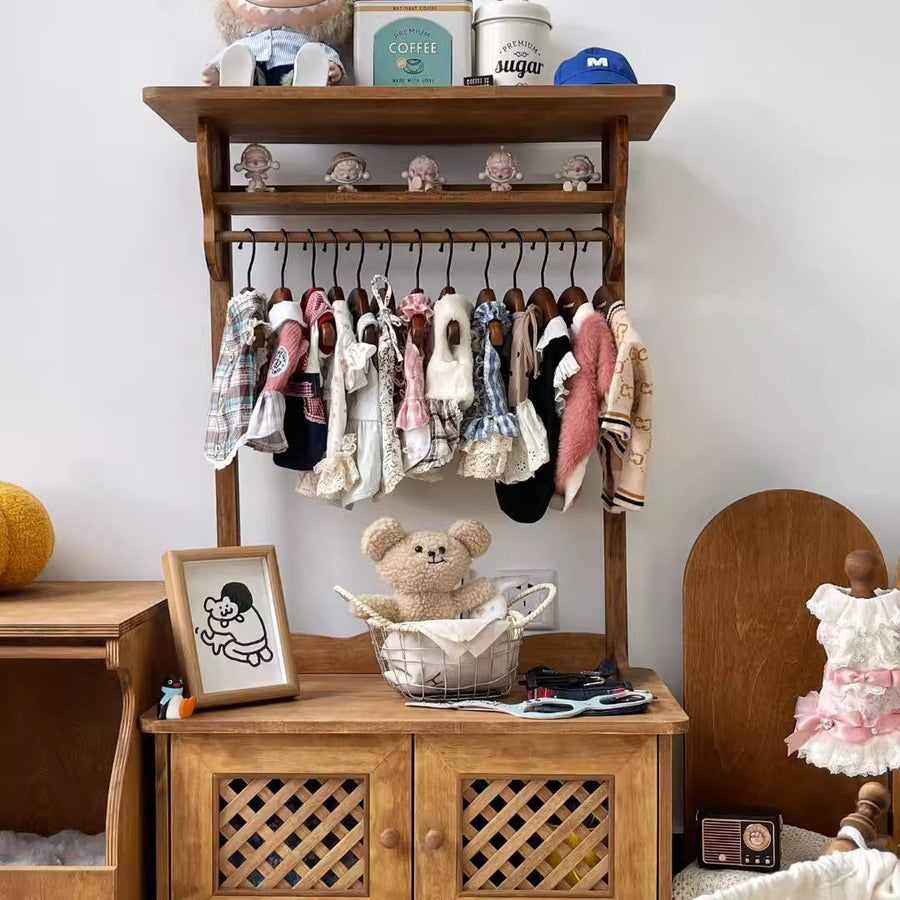 Vintage pet wardrobe