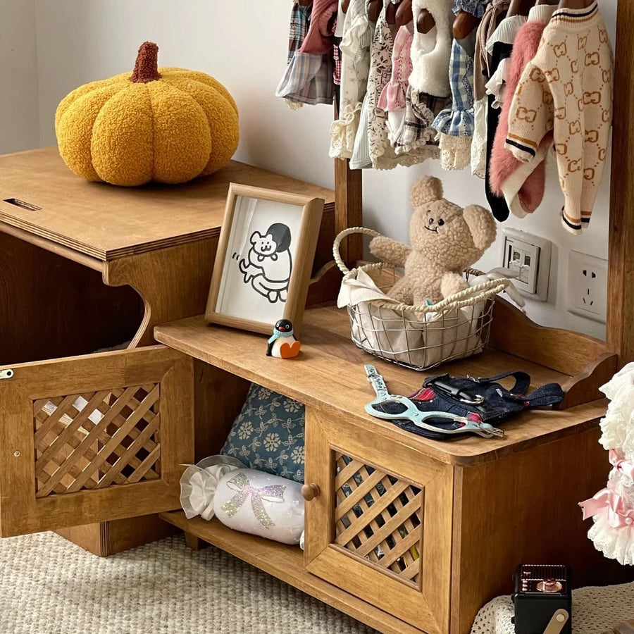 Vintage pet wardrobe