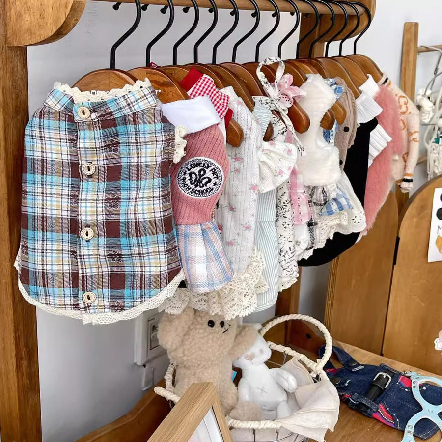 Vintage pet wardrobe