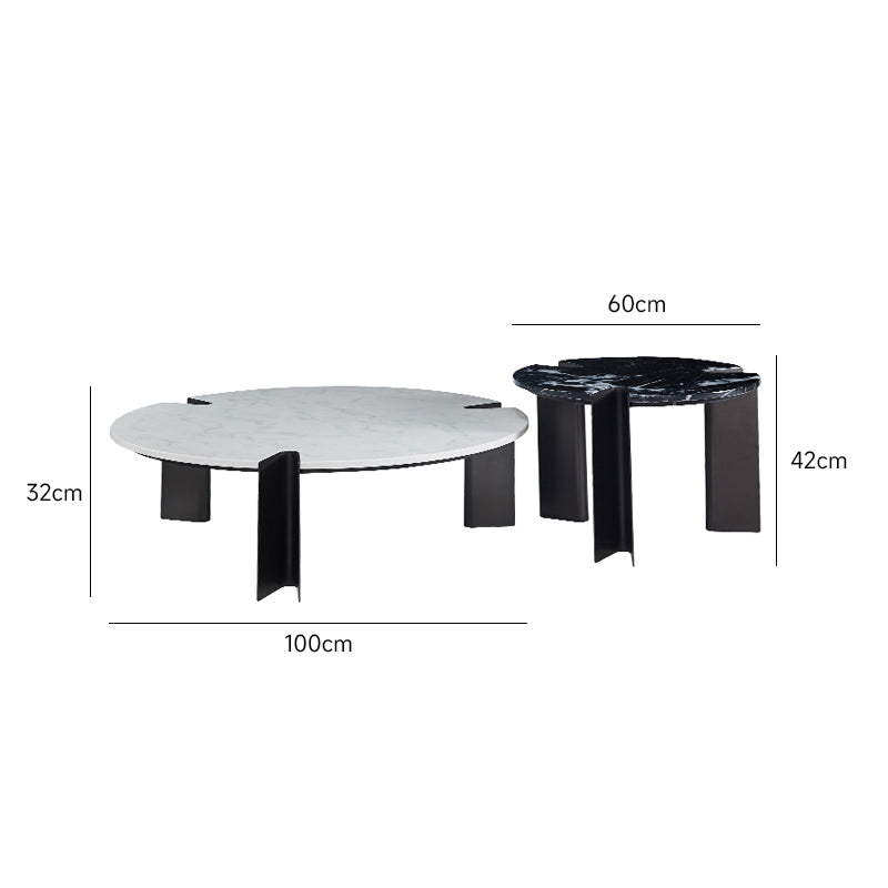 Monochrome design coffee table