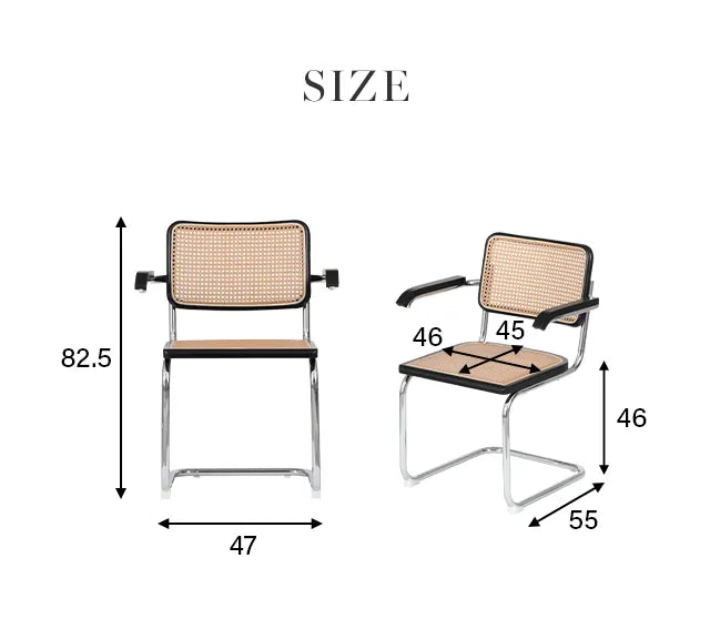 Rattan-style armchairs, set of 2