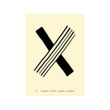 X 30×40cm