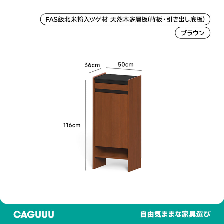 ツゲ材 多機能シューズキャビネット