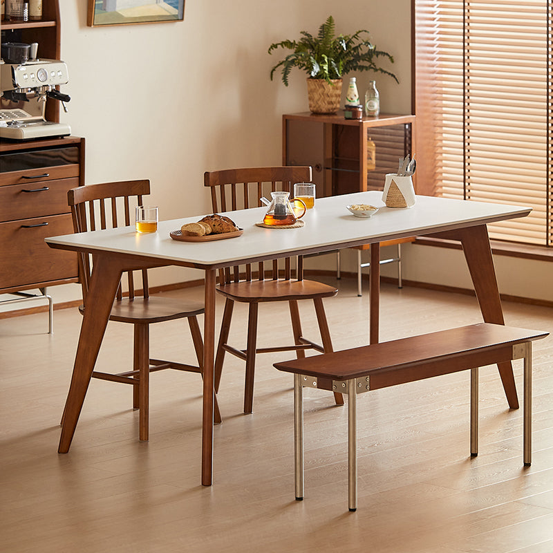 Boxwood high-end ceramic rounded corner dining table
