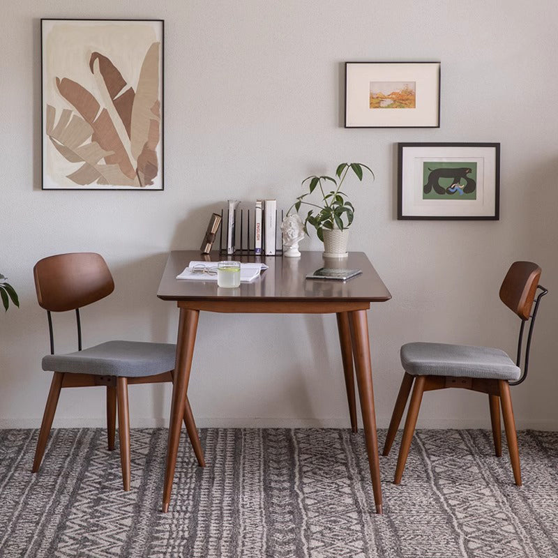 Boxwood natural wood compact dining table