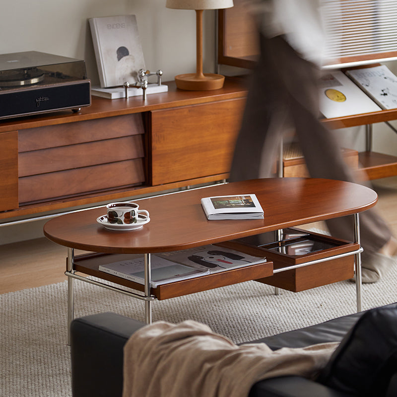Boxwood mixed material centre table