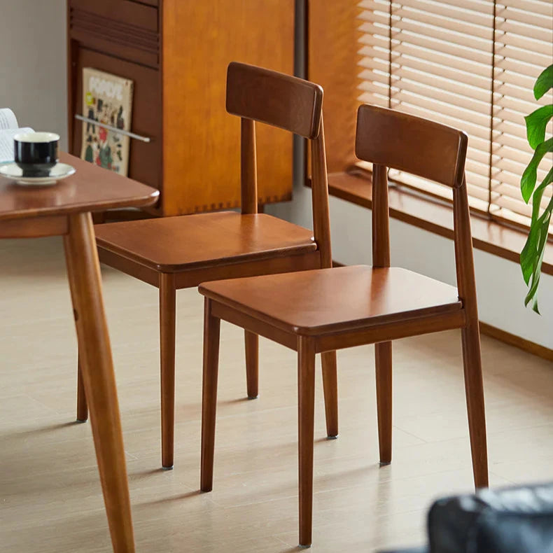 Boxwood Wooden Square Dining Chair