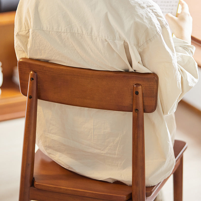 Boxwood Wooden Square Dining Chair