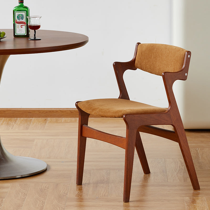 Boxwood retro style wooden dining chair