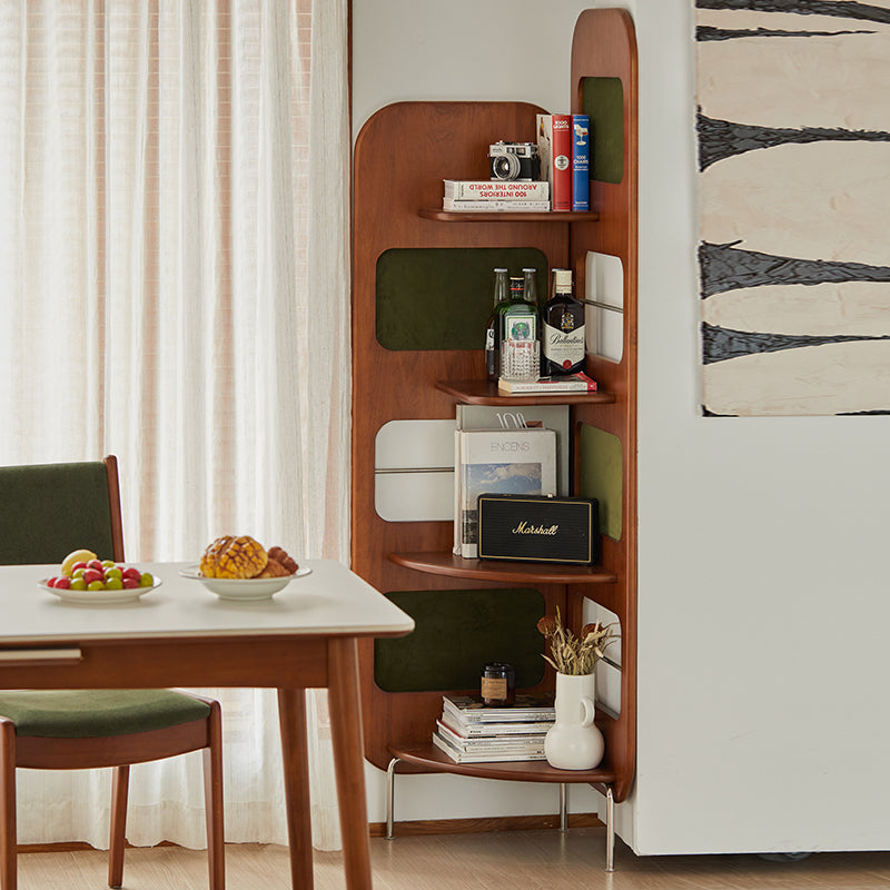 Boxwood retro corner rack