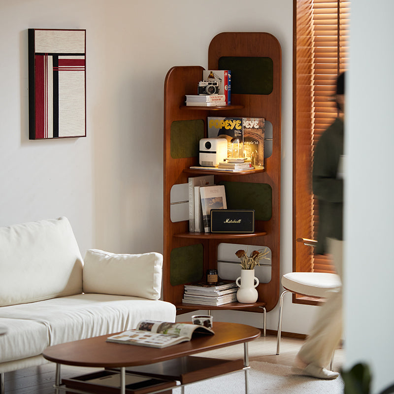 Boxwood retro corner rack