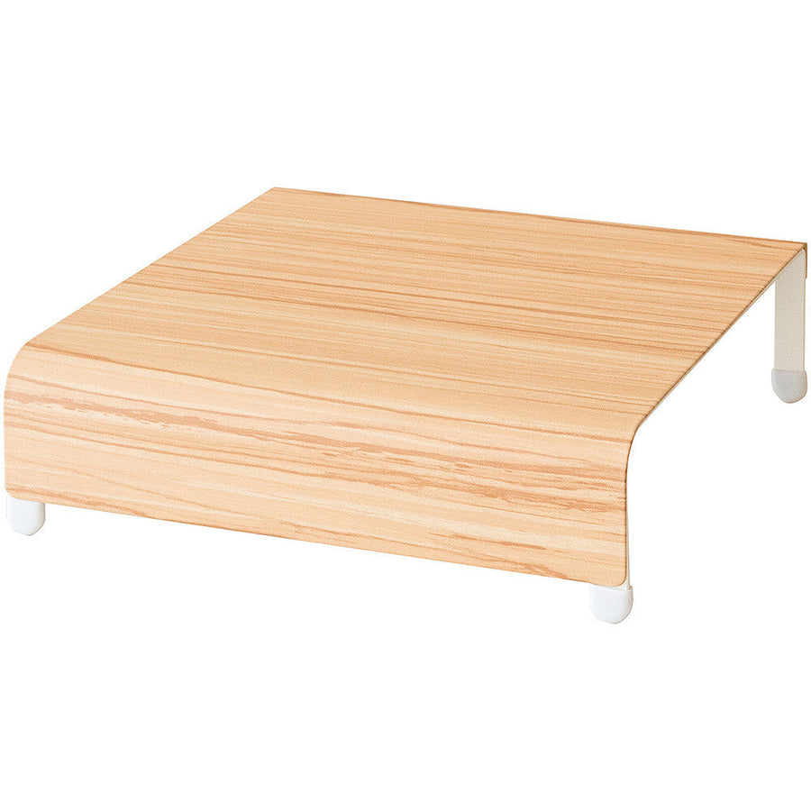 Wood grain single burner stove cover