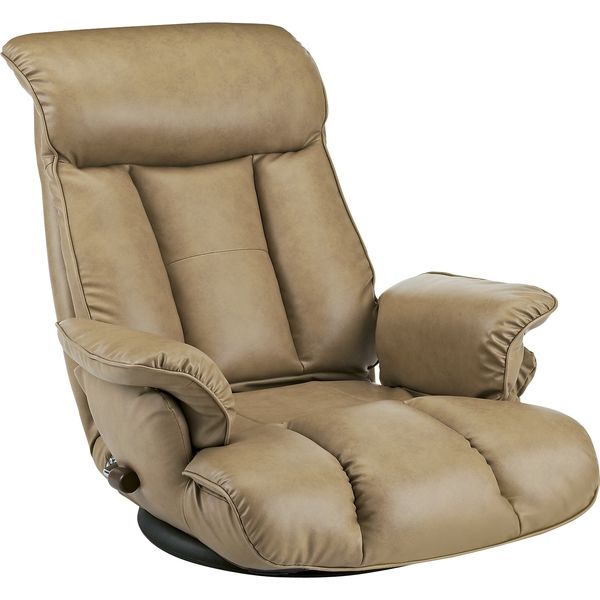 Super soft leather swivel chair
