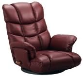 Made in Japan 13-step reclining soft leather chair