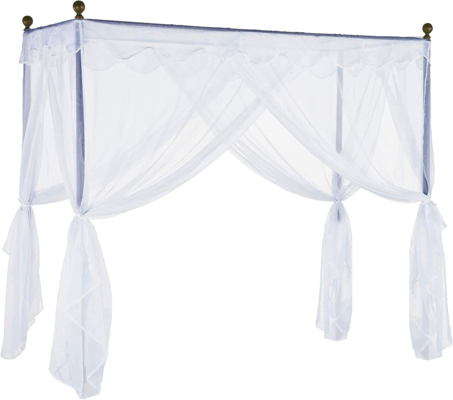 Semi-double bed lace canopy