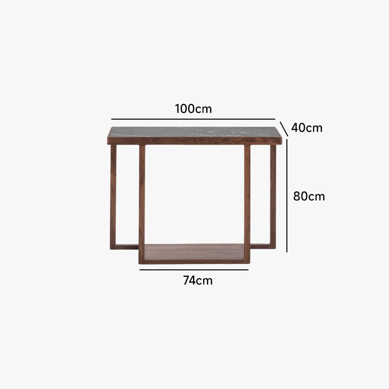 Marble top display table