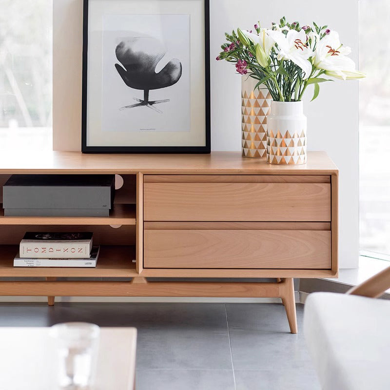 Natural wood classic TV board