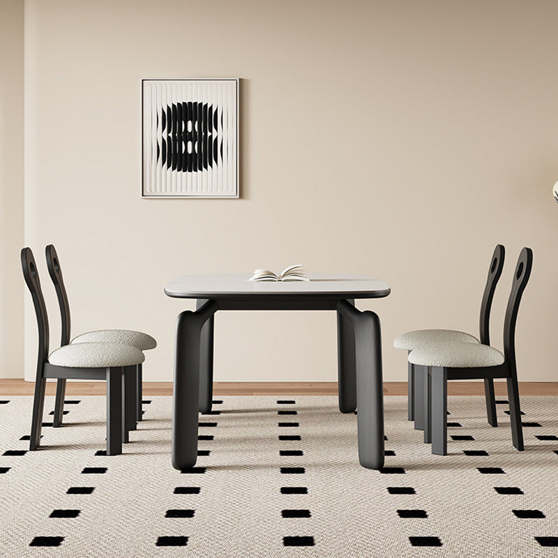 Classic wooden dining table