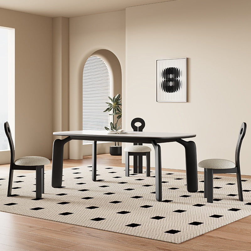 Classic wooden dining table