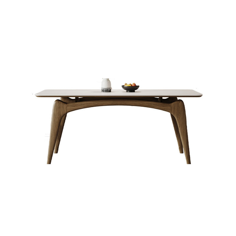 Scandinavian style ceramic dining table
