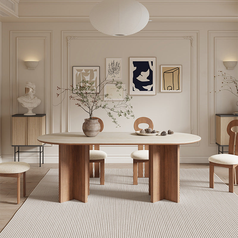 Travertine Dining Table