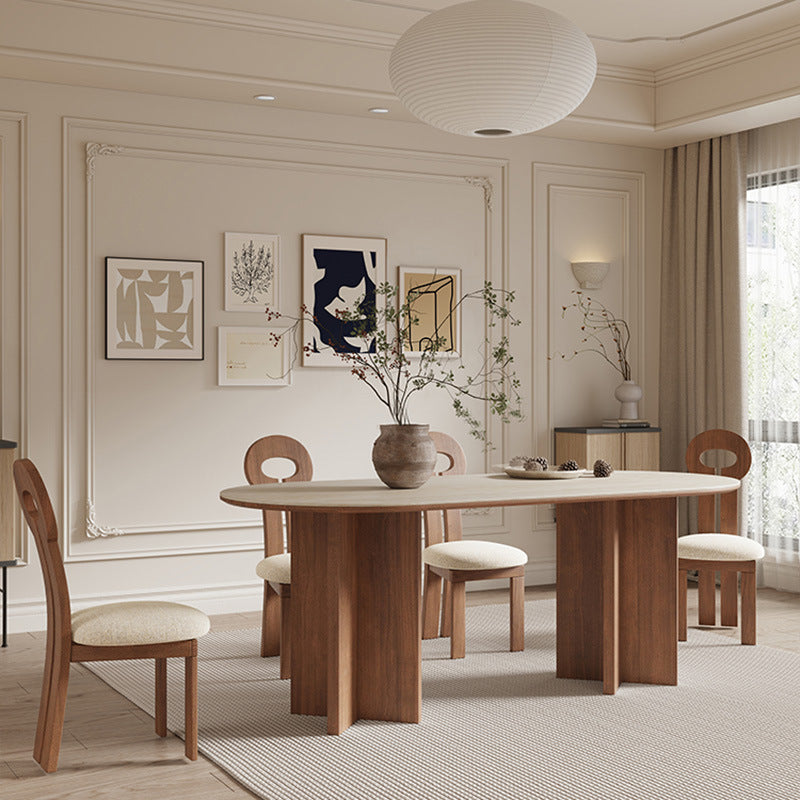 Travertine Dining Table