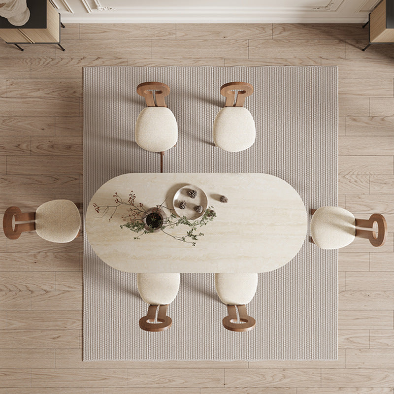 Travertine Dining Table