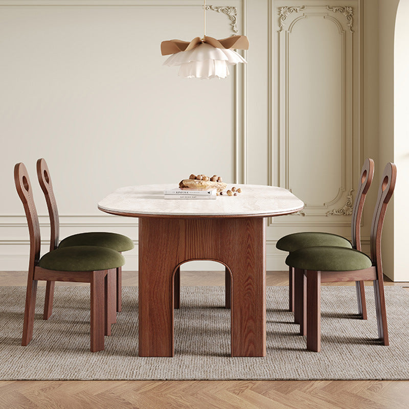 Travertine Dining Table