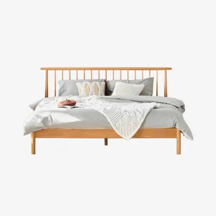 Solid Oak Slatted Bed Frame [SD]