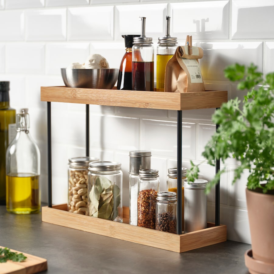 NÅLBLECKA kitchen countertop organizer