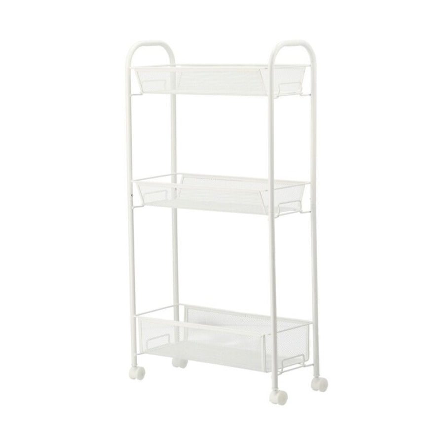 Kitchen cart, width 17cm (W170, white)