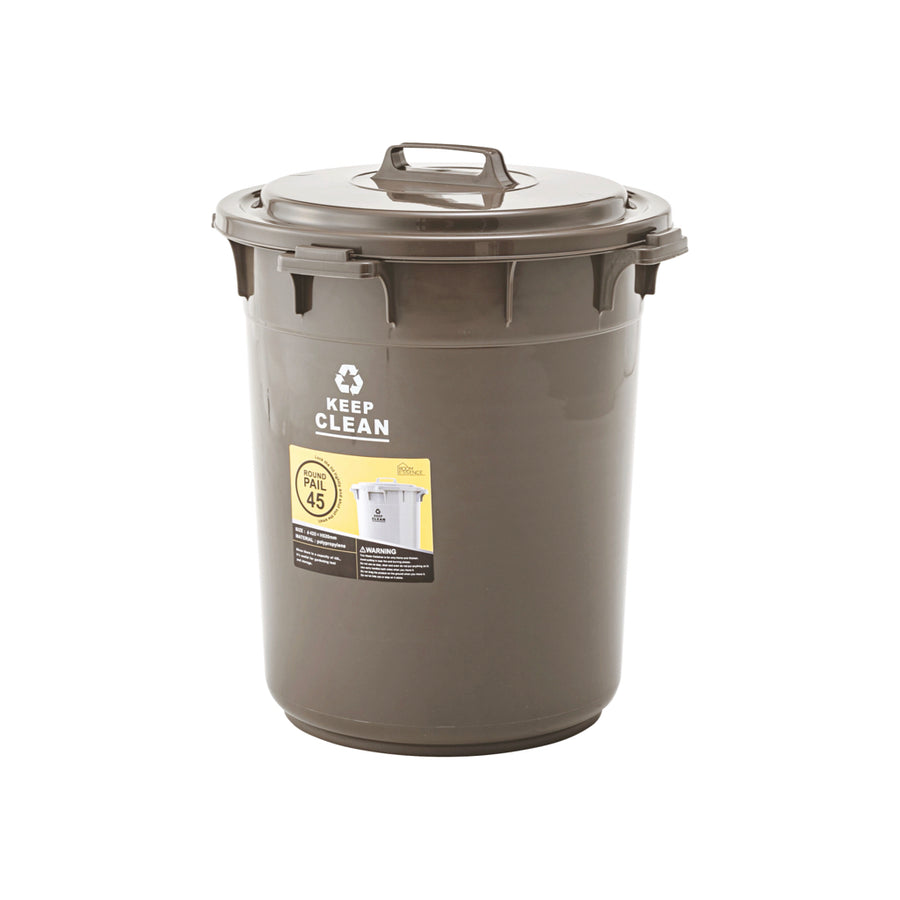 ペール 45L ブラウン