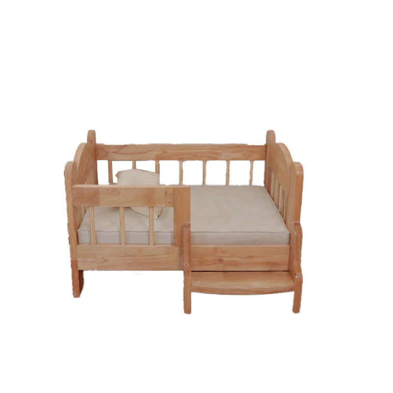 Country style wooden pet bed