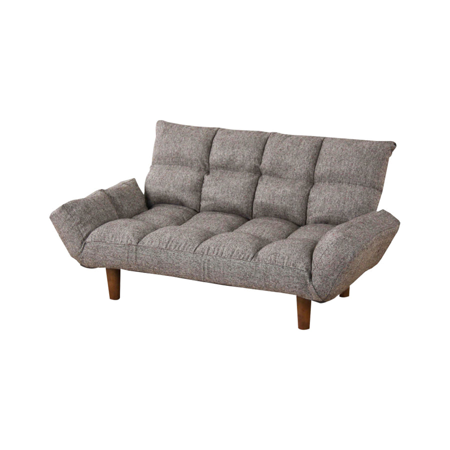 マイナ 折りたたみカウチソファ ブラウン