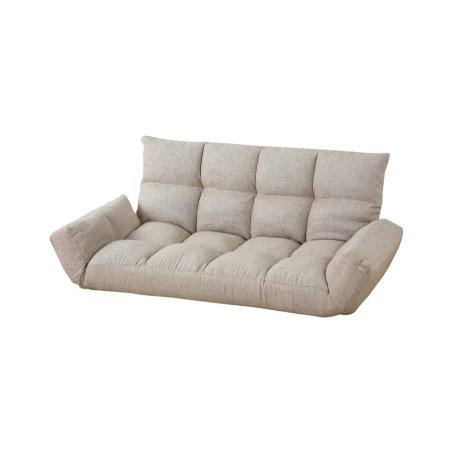 マイナ 折りたたみカウチソファ ベージュ