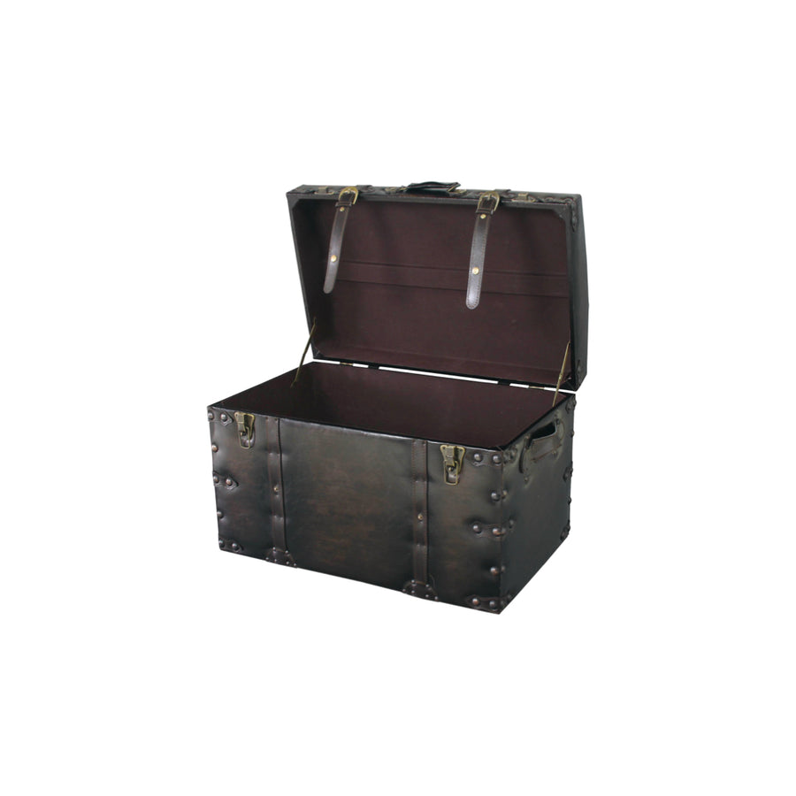 トランク ダークブラウン