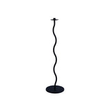 Curved Candleholder Floor 75cm Black