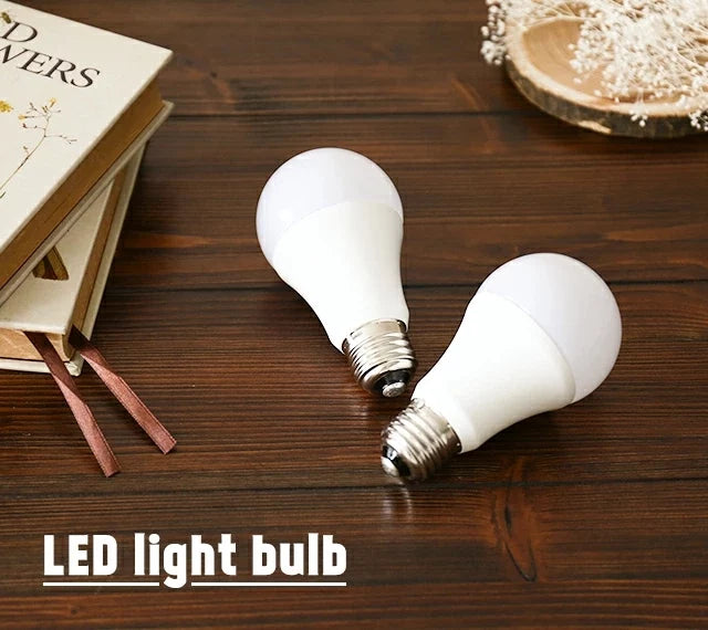 LED bulbs (daylight and warm white) set of 4