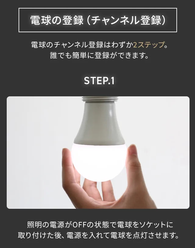 調光調色LED電球 専用リモコン