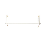 Urban Nomad Wall Shelf Large White & Gold