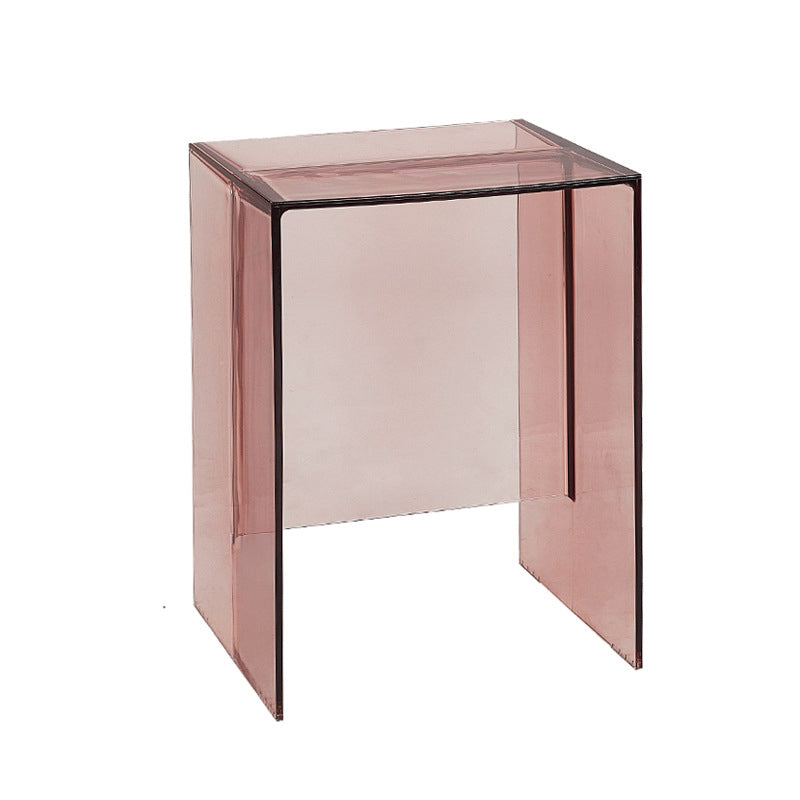 Acrylic Square Side Table