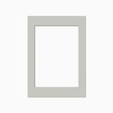 Grey Passepartout 30×40cm