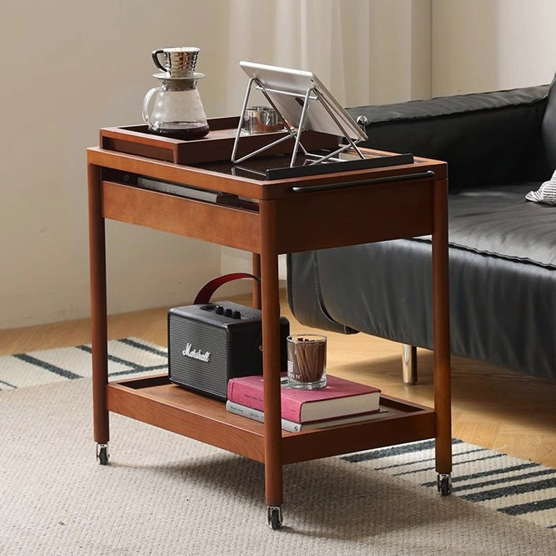 Boxwood mobile cart with tray