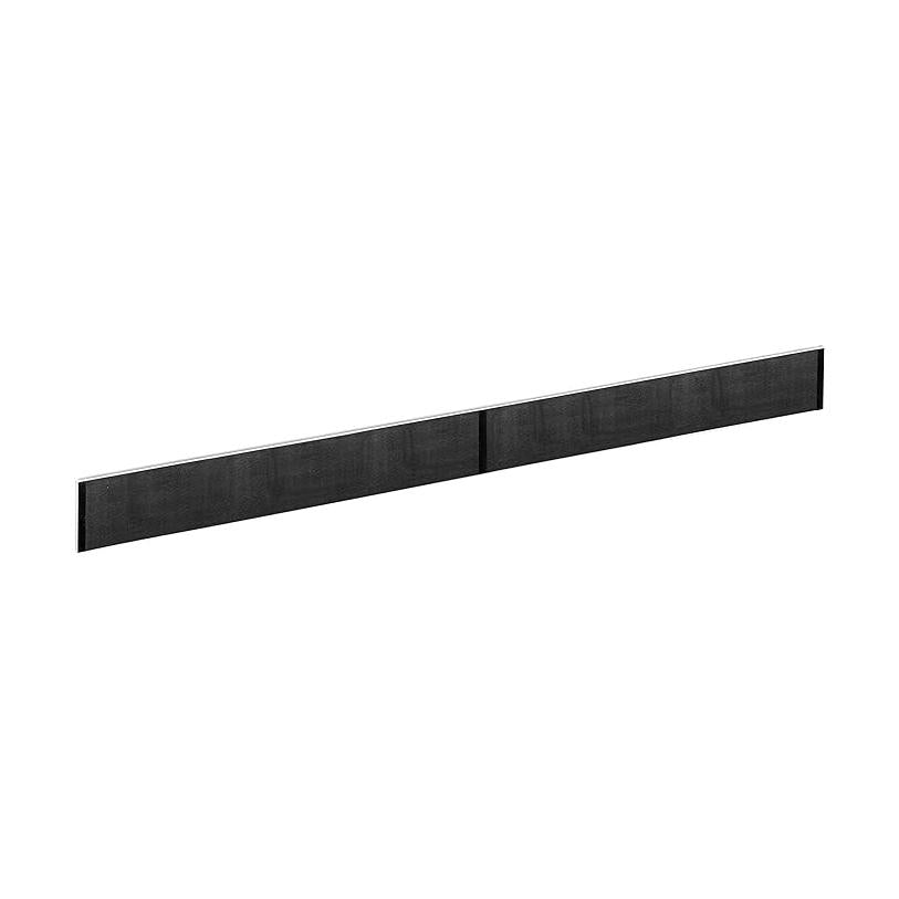 tower Magnetic Kitchen Wall Bar, Wide, Black, Wall Storage System Bar, Magnetic Mounting