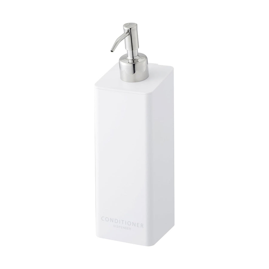 Tower Magnetic Two-Way Dispenser Conditioner White Pump Dispenser Bottle